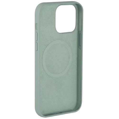 Чехол для Apple iPhone 14 Pro Max Red Line УТ000032604 с микрофиброй для MagSafe Pine Green