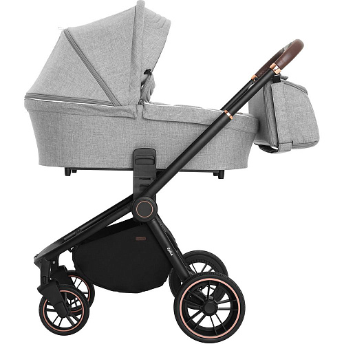 Коляска 2 в 1 Carrello Epica CRL-8510/1 Silver Grey (черная рама)