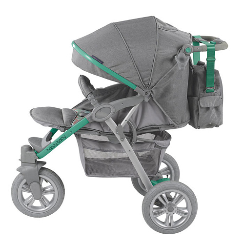 Прогулочная коляска Happy Baby Neon Sport Green