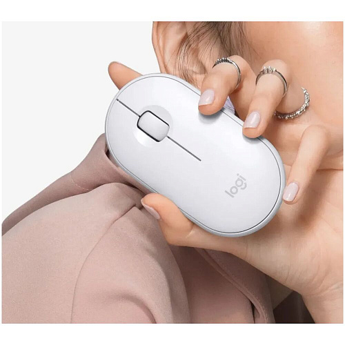 Клавиатура+мышь Logitech Wireless Combo MK470 White