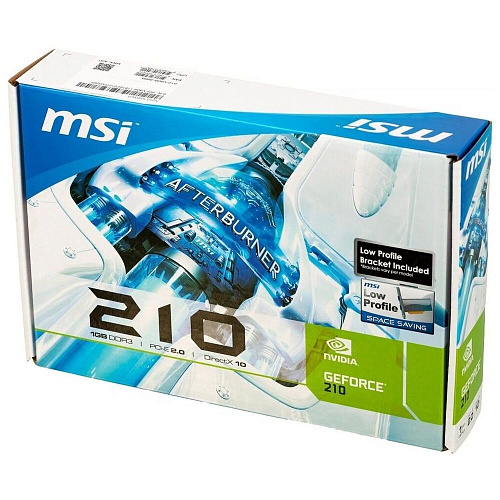 Видеокарта MSI GeForce 210 1024Mb, N210-1GD3/LP DVI, VGA, HDMI УЦЕНКА