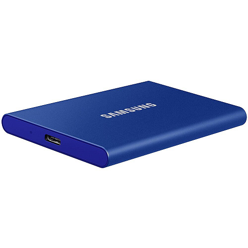 Внешний SSD-накопитель 500Gb Samsung T7 MU-PC500H/WW (SSD) USB 3.2 Type C Синий