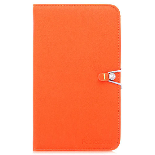 Обложка для Pocketbook U7 Pocketbook оранжевый, кожа (VPB-SsU7Or)