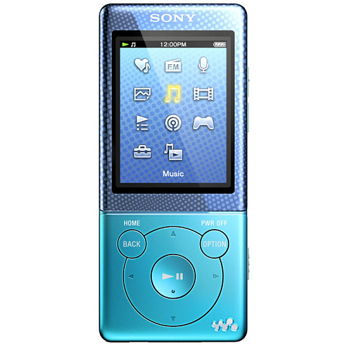 MP3-плеер Sony NWZ-E474L голубой