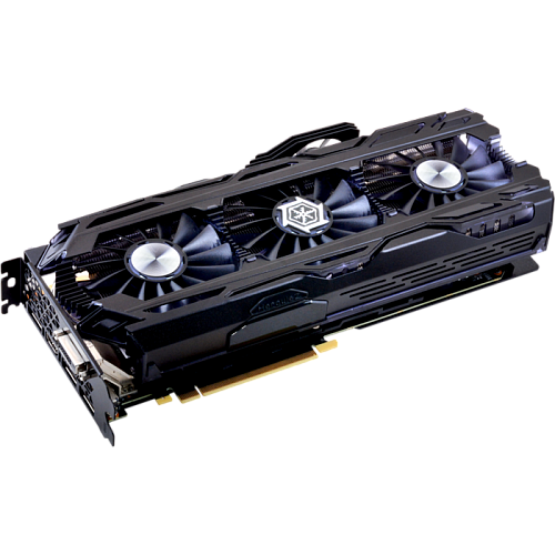 Видеокарта Inno3D GeForce GTX 1080 Ti 11264Mb, iChill X4 Ultra C108T4-1SDN-Q6MNX 1xDVI-D, HDMI, 3xDP Ret