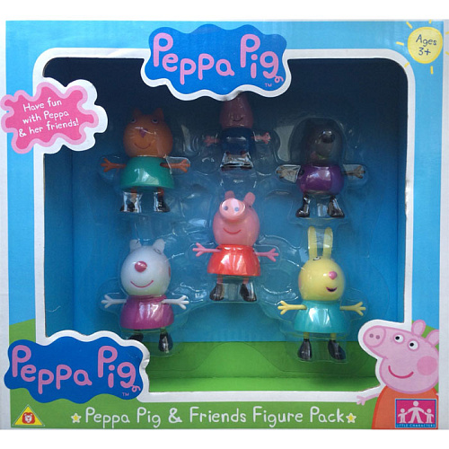 Игровой набор Peppa Pig "Пеппа и друзья" 6 фигурок 24312