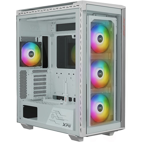 Корпус ATX Miditower XPG Battle Cruiser II ST White