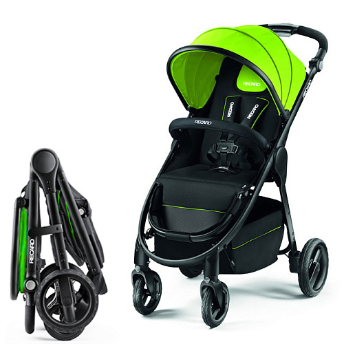 Прогулочная коляска Recaro Citylife Lime Black Frame