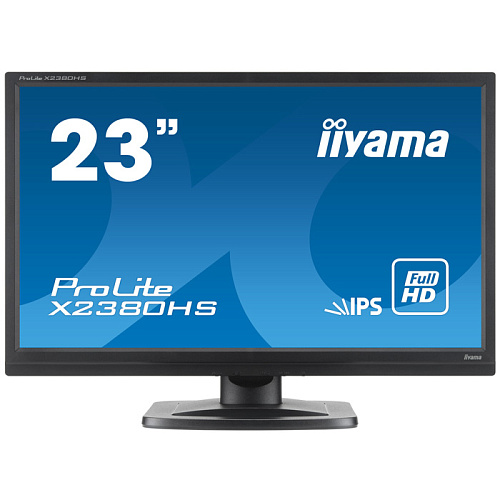 Монитор 23" Iiyama ProLite X2380HS-B1 IPS LED 1920x1080 5ms VGA DVI HDMI