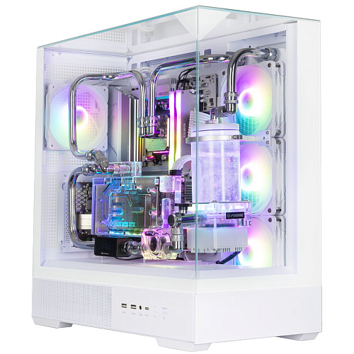Корпус ATX Miditower Zalman P40 Prism Plus White