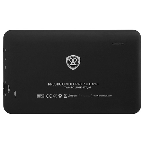 Планшет Prestigio Multipad PMT3677 7.0 Ultra+ 1ГГц/512Мб/4Гб/7" 800*480/WiFi/Android 4.2, черный