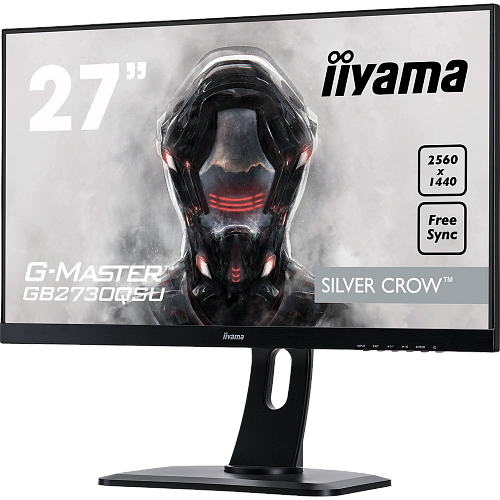 Монитор 27" Iiyama G-Master GB2730QSU-B1 TN 2560х1440 1ms DVI-D, HDMI, DisplayPort