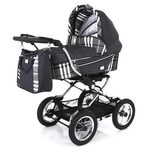 Коляска-люлька Baby Care Sonata Dark Grey УЦЕНКА