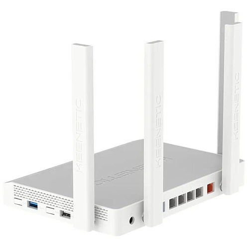 Беспроводной маршрутизатор Keenetic Ultra KN-1811 Wi-Fi 6 AX3200 5xGbLAN 1x2.5GbLAN 1xUSB2.0, 1xUSB3.0  поддержка модемов УЦЕНКА