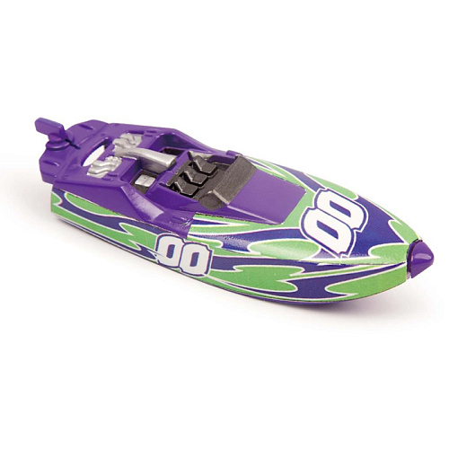 Роболодка Zuru Micro Boats пурпурно-зеленая 25176-3