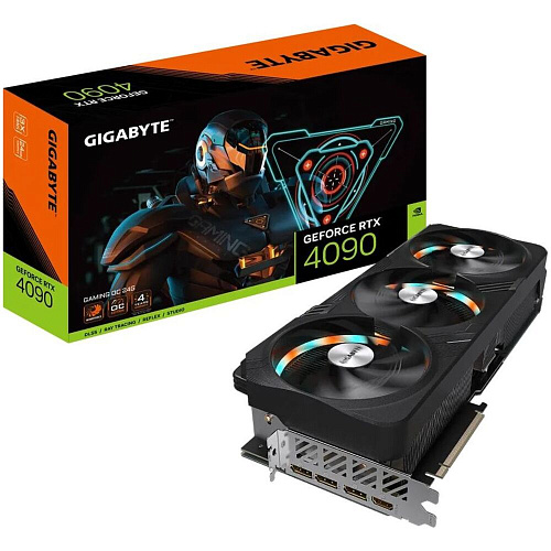 Видеокарта Gigabyte GeForce RTX 4090 24576Mb, Gaming OC 24G (GV-N4090GAMING OC-24GD) 1xHDMI, 3xDP, Ret