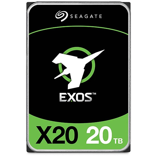 Внутренний жесткий диск 3,5" 20Tb Seagate (ST20000NM002C) 256Mb 7200rpm SATA3 Exos X20 RECERTIFIED MTBF 2.5M