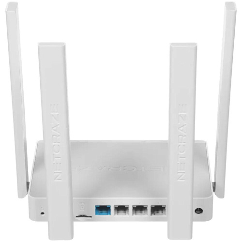 Беспроводной маршрутизатор Netcraze Explorer 4G NC-4910, Wi-Fi 802.11ac 2,4+5 ГГц, 4×100 Мбит/с