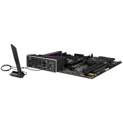 Материнская плата ASUS ROG Strix B650E-E Gaming WiFi B650 Socket AM5 4xDDR5, 4xSATA3, RAID, 4xM.2, 3xPCI-E16x, 6xUSB3.2, 2xUSB3.2 Type C, DP, HDMI, WiFi, 2.5Glan, ATX