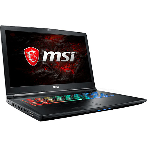 Ноутбук MSI GP72 7RDX-483RU Core i7 7700HQ/8Gb/1Tb+128Gb SSD/NV GTX 1050 2Gb/17.3" FullHD/Win10 Black