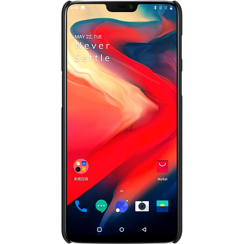 Чехол для OnePlus 6 Nillkin Super Frosted Shield, черный