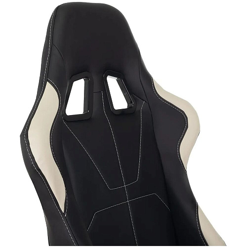 Кресло для геймера Zombie VIKING 5 AERO черный/белый эко.кожа с подголов. крестов. пластик