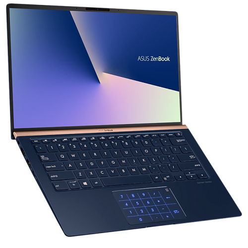 Ультрабук ASUS Zenbook UX433FA-A5093T Core i3 8145U/8Gb/256Gb SSD/14.0" FullHD/Win10 Blue