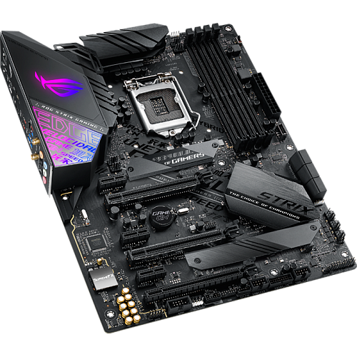 Материнская плата ASUS ROG Strix Z390-E Gaming Z390 Socket-1151v2 4xDDR4, 6xSATA3, RAID, 2xM.2, 3xPCI-E16x, 5xUSB3.1, 1xUSB3.1 Type C, DP, HDMI, 802.11ac, Glan, ATX