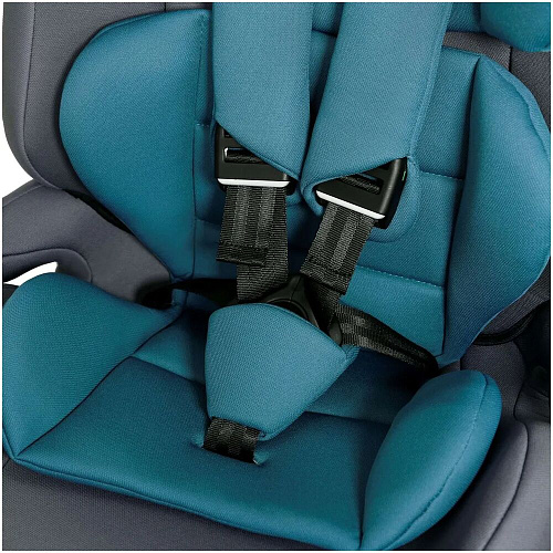 Автокресло Еду-Еду KS 545 lux серый, тёмно-бирюзовый