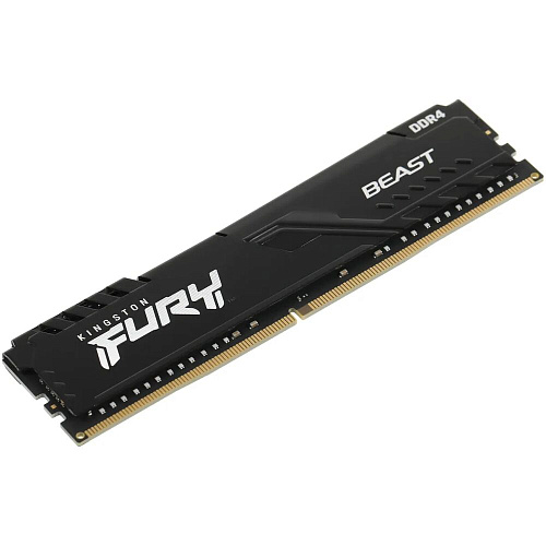 Модуль памяти DIMM 32Gb DDR4 PC25600 3200MHz Kingston Fury Beast Black (KF432C16BB/32)
