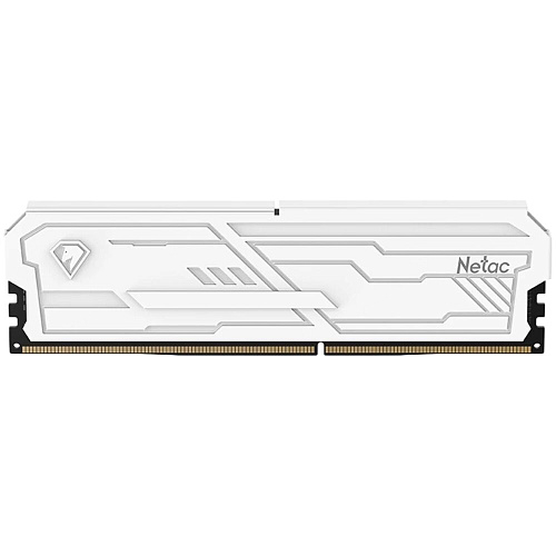Модуль памяти DIMM 16Gb DDR4 PC25600 3200MHz Netac Shadow III White (NTSHD4P32SP-16W)