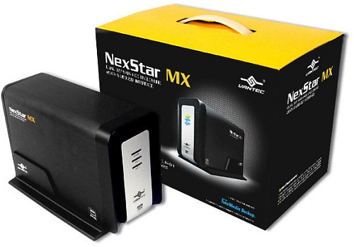 Корпус 2х3.5" Vantec Nexstar NST-400MX-SR SATA-USB2.0&eSATA