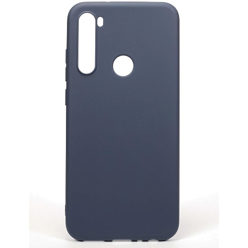 Чехол для Xiaomi Redmi Note 8T Zibelino Soft Matte темно-синий