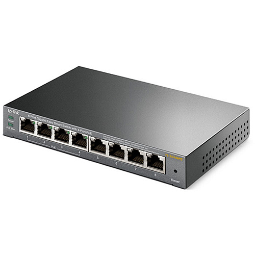 Коммутатор TP-LINK TL-SG108PE управляемый 8xGbLAN PoE