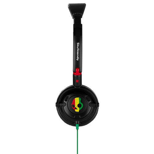 Наушники Skullcandy Lowrider Rasta с микрофоном