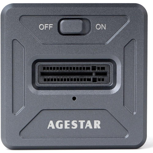 Корпус для SSD AgeStar 31CBNV1C (GRAY) M.2 NVME, USB3.0 Type C Серый