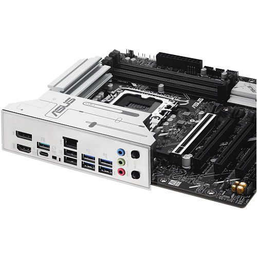 Материнская плата ASUS Prime Z890M-Plus WiFi Z890 Soc-1851 4xDDR5, 6xSATA3, RAID, 3хM.2, 4xPCI-E16x, 5xUSB3.2, 1xUSB3.2 Type C, DP, HDMI, WiFi, 2.5Glan, mATX
