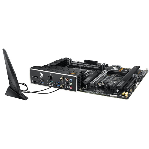 Материнская плата ASUS TUF Gaming B760-Plus WiFi B760 Socket-1700 4xDDR5, 4xSATA3, RAID, 3xM.2, 2xPCI-E16x, 4xUSB3.2, 1xUSB3.2 Type C, DP, HDMI, 2.5Glan, ATX