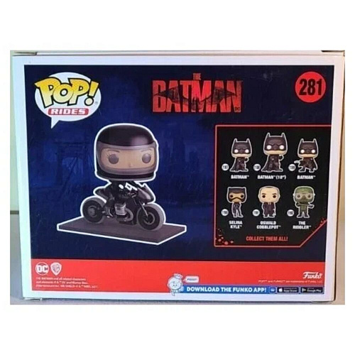 Фигурка Funko POP! DC The Batman Женщина-кошка (Selina Kyle & Motorcycle) 59287