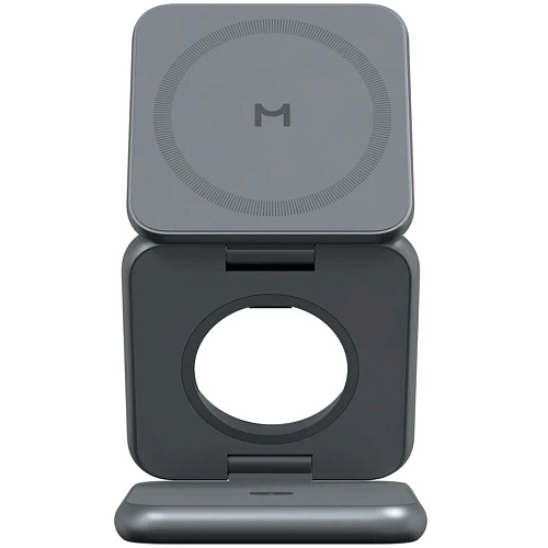 Беспроводная зарядная панель 3 в 1 Magssory Fold Pro WCH063 Qi2 Midnight