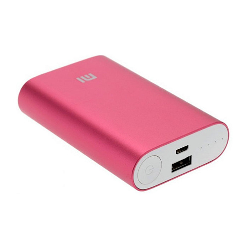 Внешний аккумулятор Xiaomi 10000 mAh, розовый