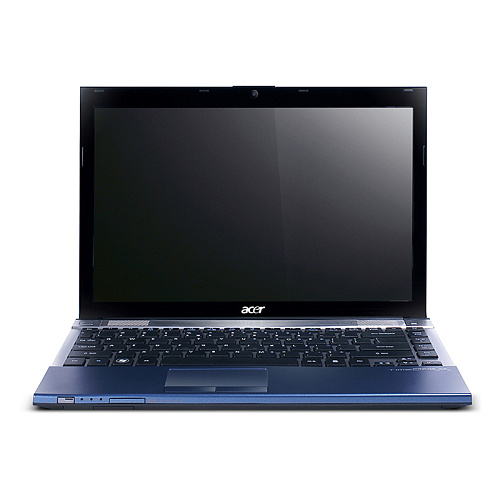 Ноутбук Acer Aspire TimeLineX AS3830TG-2334G50nbb Core i3-2330M/4Gb/500Gb/NO DVD/GF 540 1 Gb/BT3.0/Cam 1.3/13.3"/8+ HRS/W7HP 64 blue