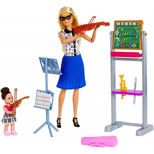 Кукла Mattel Barbie из серии "Кем быть?" DHB63/FXP18 Учитель музыки