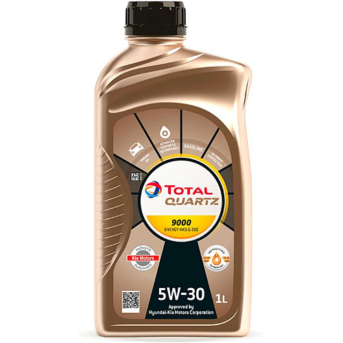 Масло моторное Total Quartz ENERGY 9000 HKS G-310 5w-30 (1 л)