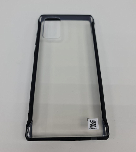 Чехол для Samsung Galaxy Note 20 SM-N980 Clear Protective Cover чёрный\прозрачный УЦЕНКА