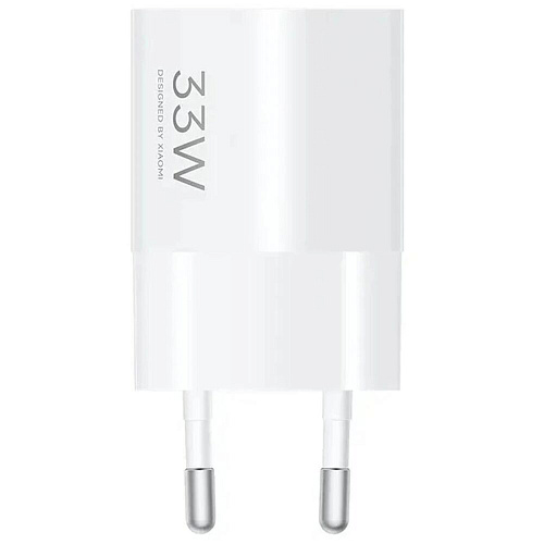 Сетевое зарядное устройство Xiaomi 33W Nano Power Adapter Type C, белое