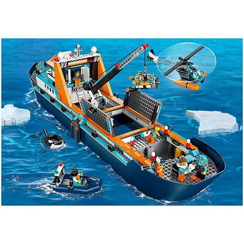 LEGO City Корабль «Исследователь Арктики» 60368