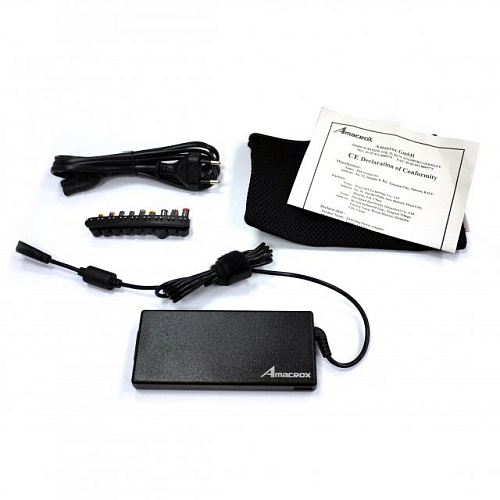 Адаптер питания от сети Amacrox Ultra Slim+USB 90W AX090-TACU1
