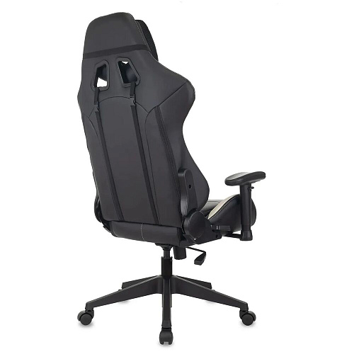 Кресло для геймера Zombie VIKING 5 AERO черный/белый эко.кожа с подголов. крестов. пластик