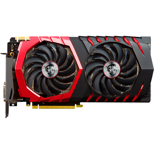 Видеокарта MSI GeForce GTX 1080 8192Mb, Gaming 8G DVI-D, HDMI, 3xDP Ret